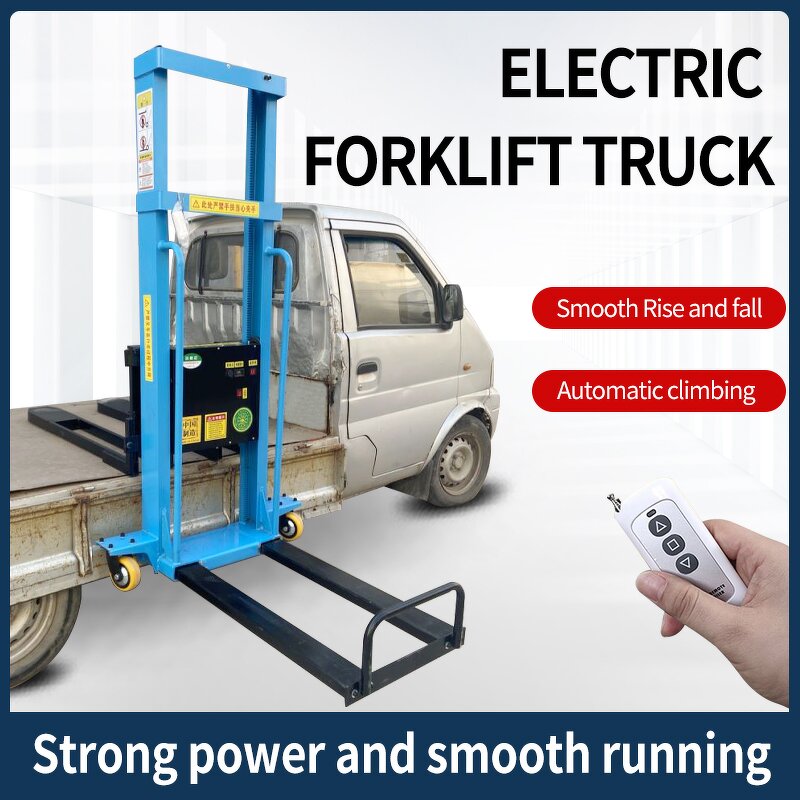 Portable Electric Forklift Manufacturer - OEM/ODM 1 Ton Hydraulic Unloading
