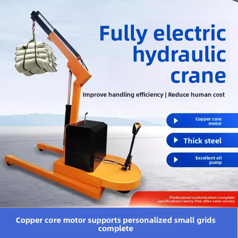 Hydraulic Mini Crane Manufacturer - OEM/ODM 1-2 Tons 12V/24V/220V Mobile