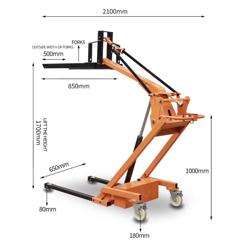 Electric Forklift Manufacturer - OEM/ODM Curved Arm Loading Unloading