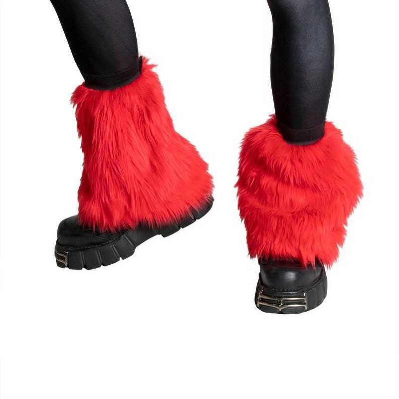 Furry Leg Warmer Manufacturer - OEM Faux Fur Boot Cover Cuffs