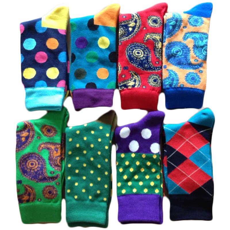Jacquard Socks Factory - Wholesale Custom Colorful Dress
