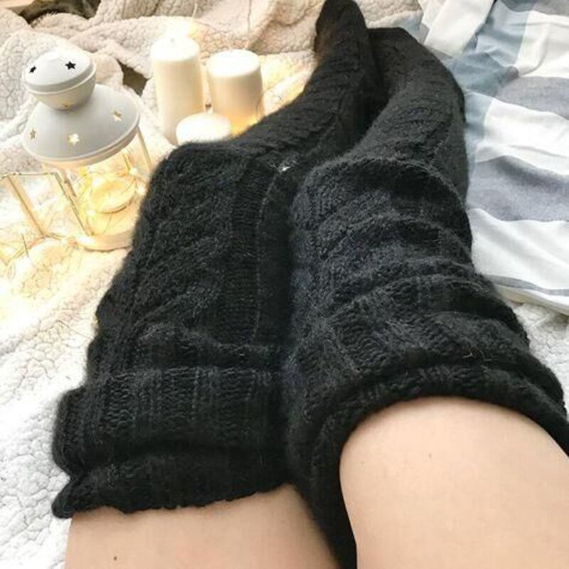 Knit Stockings Factory - Bulk Winter Leggings Warm Over Knee
