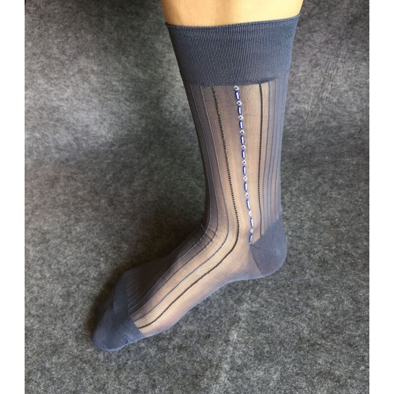 Dress Socks Supplier - Custom Nylon Soft Silk Retro