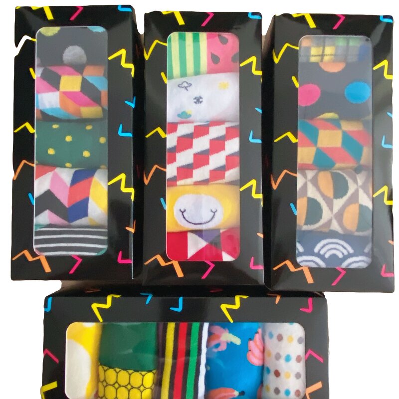 Gift Boxed Socks Manufacturer - OEM Custom Striped Socks
