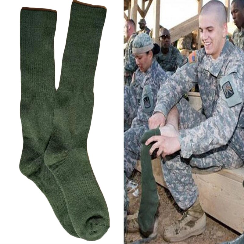 Sport Boot Socks Supplier - Custom Jungle Green Camouflage