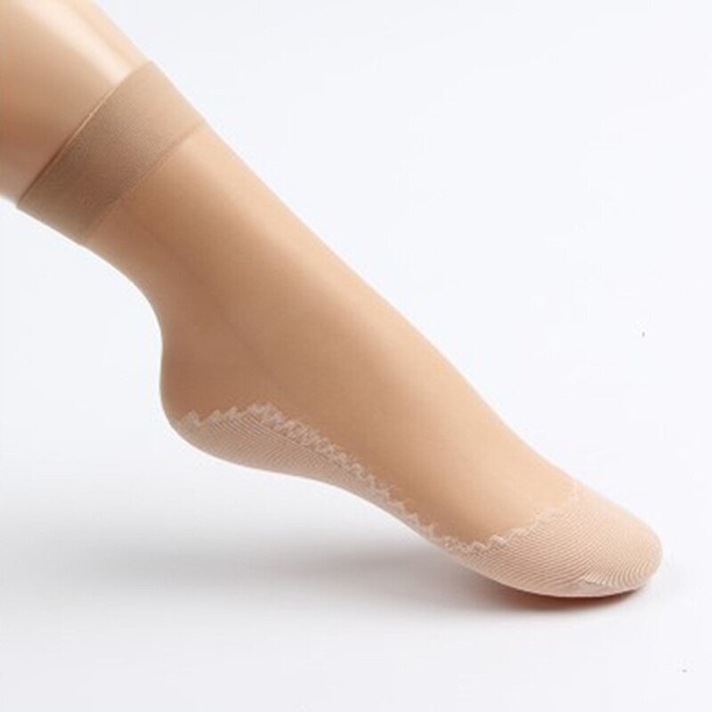 Women Socks Manufacturer - OEM Soft Thin Silk Non-Slip