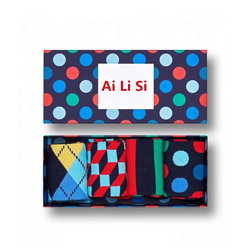 Gift Boxed Socks Manufacturer - OEM Custom Striped Socks