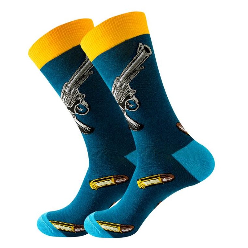 Jacquard Socks Supplier - Custom Unisex Style Colorful