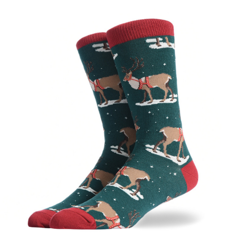 Funny Socks Manufacturer - OEM Big Size Alien Food Print