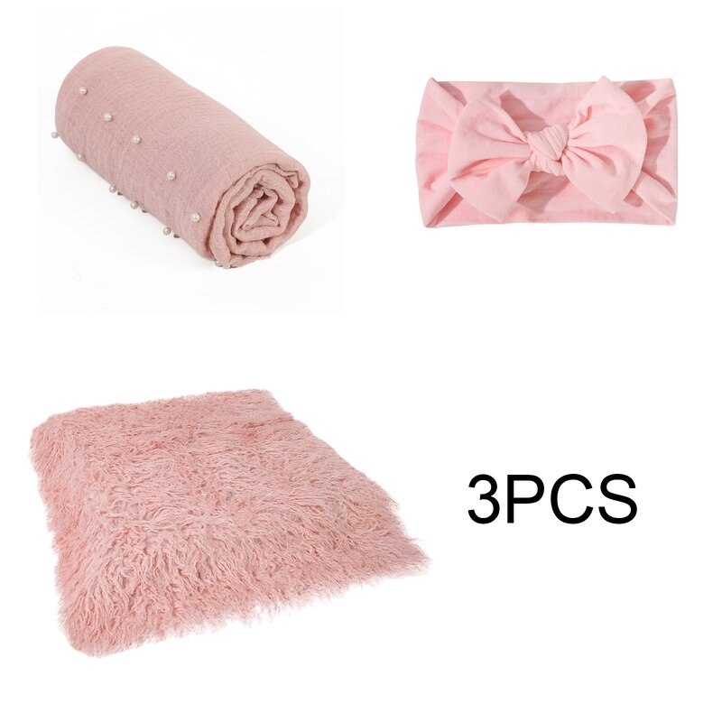 Baby Photography Props Manufacturer - OEM/ODM Soft Fur Blanket Set