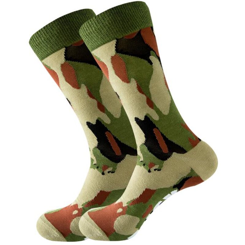 Jacquard Socks Supplier - Custom Unisex Style Colorful