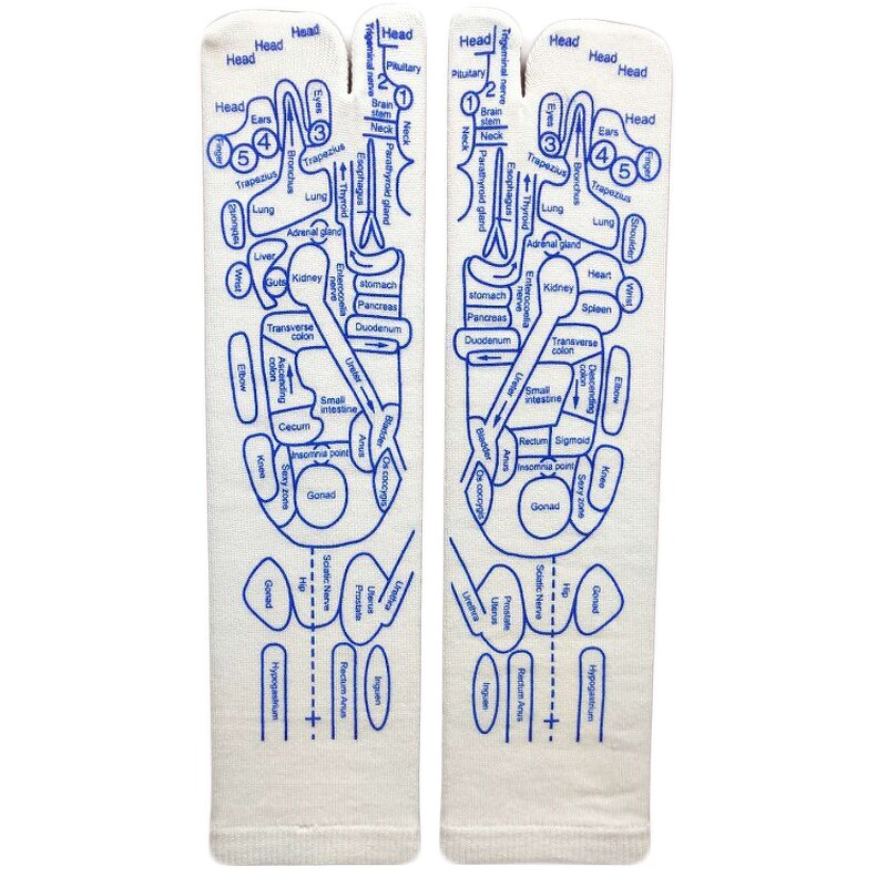 Reflexology Socks Factory - Bulk Cotton Five-finger Massage