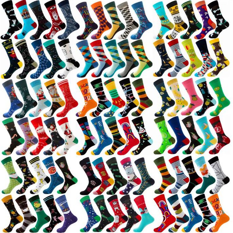 Socks Pack Manufacturer - OEM 10 Pairs Colorful Mix