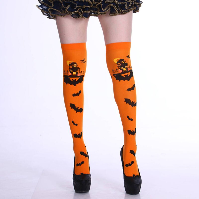 Halloween Stockings Factory - Bulk Party Cosplay Over Knee