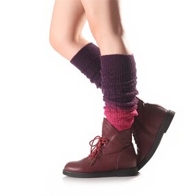 Leg Warmers Manufacturer - OEM Dye Tie Wool Feet Warmer
