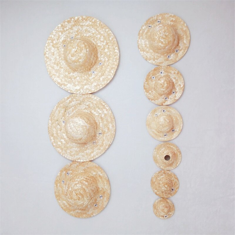 Pet Hat Factory - Bulk Straw Braided Mini Adjustable