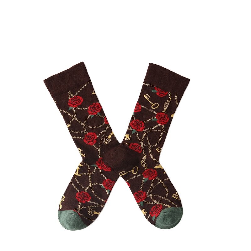 Leisure Socks Manufacturer - OEM French Net Jacquard Socks