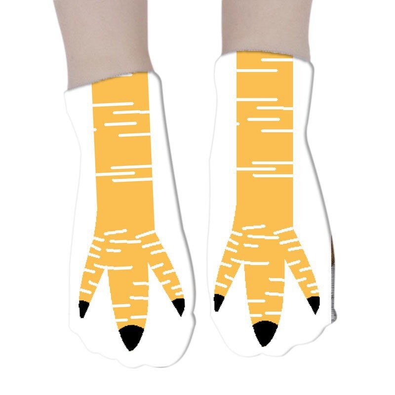 Animal Socks Factory - Bulk 3D Chicken Leg Crew