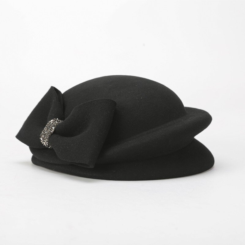 Wool Hat Manufacturer - OEM Elegant Wedding Cocktail Flower