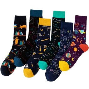 Cotton Socks Factory - Bulk Constellation Map Pattern