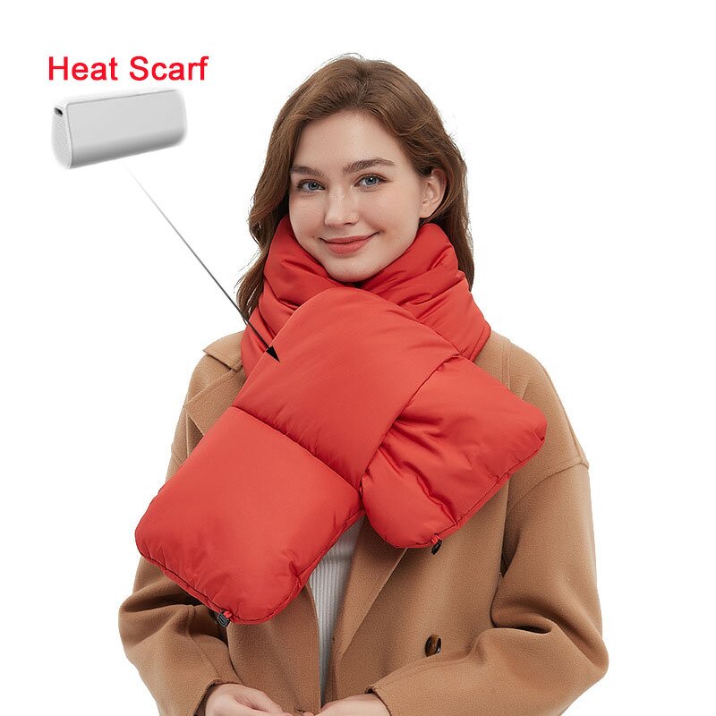 USB Heated Scarf Manufacturer - OEM Thick Keep Warm Winter