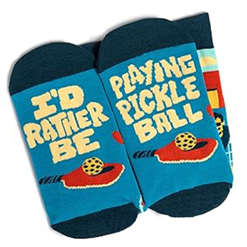 Funny Socks Factory - Bulk Pickleball Playing Print