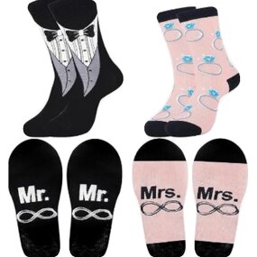 Wedding Socks Manufacturer - OEM Bachelorette Party Crew