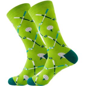 Golf Socks Factory - Bulk Funny Print Cotton Sport