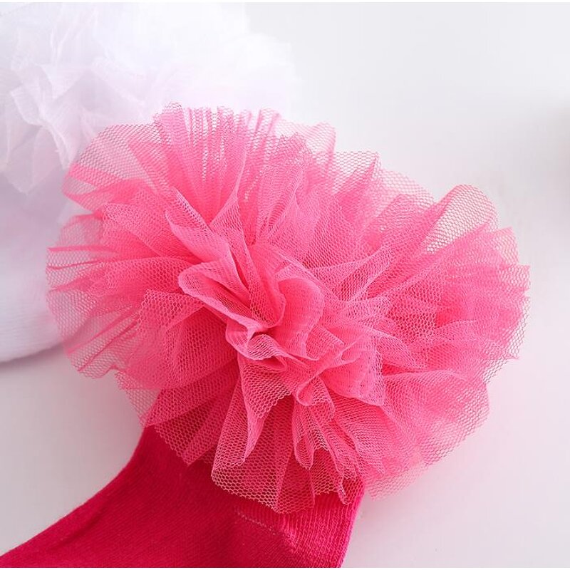 Dancing Socks Manufacturer - OEM Princess Girls Tulle Socks