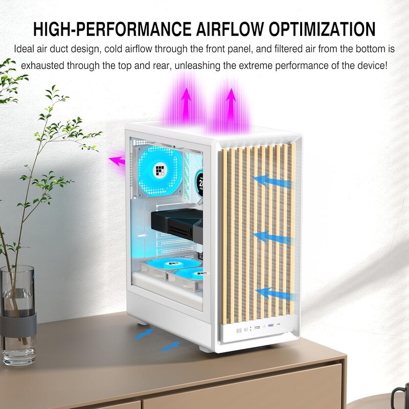 PC Case Supplier - Mid Tower ATX Gaming Case with PWM Fans