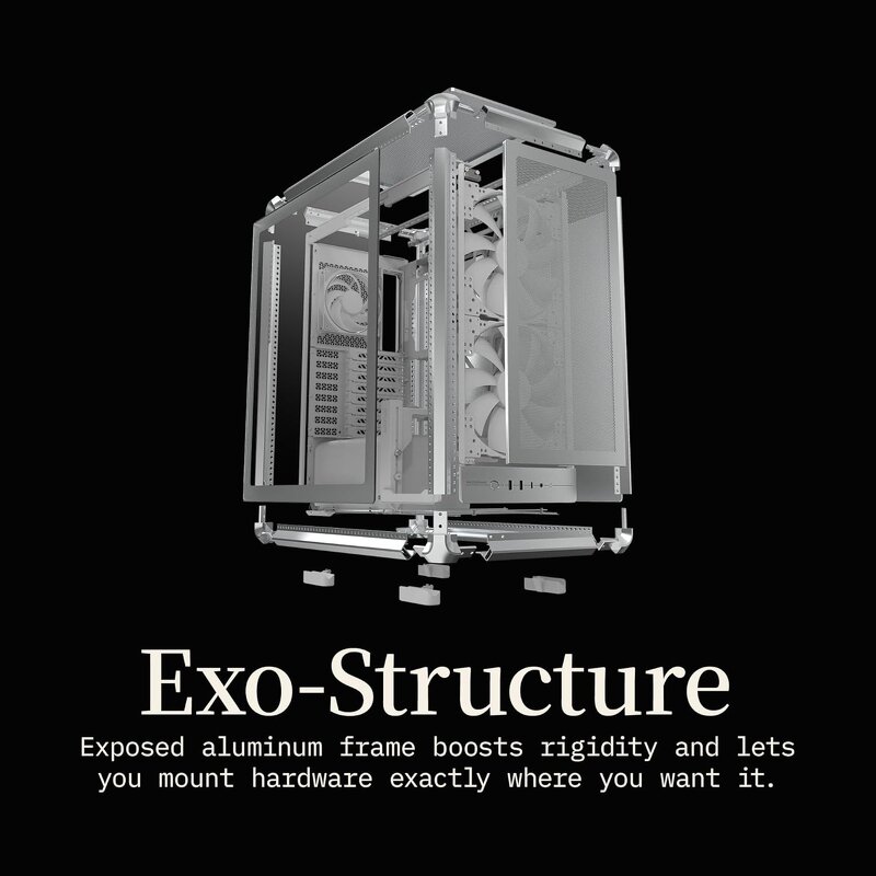 PC Case Supplier - OEM ATX Mid-Tower Case with ARGB Fans