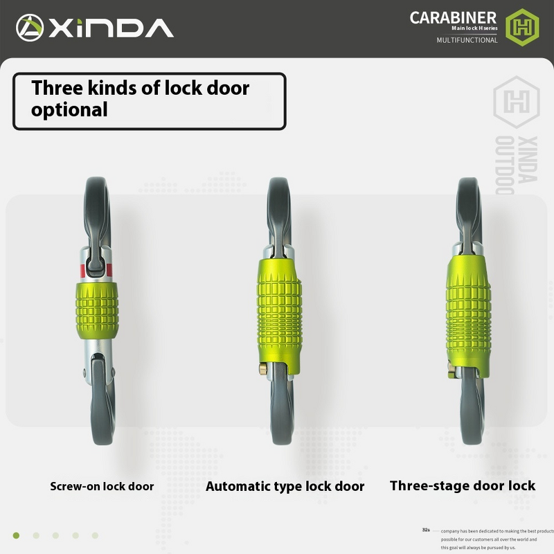 Climbing Harness Factory - Wholesale O-Shaped Main Lock Safety Gear
