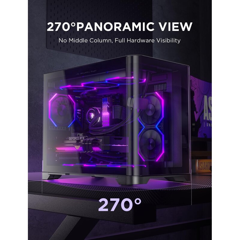 Micro ATX Case Supplier - Dual Chamber Mid Tower Gaming PC Case