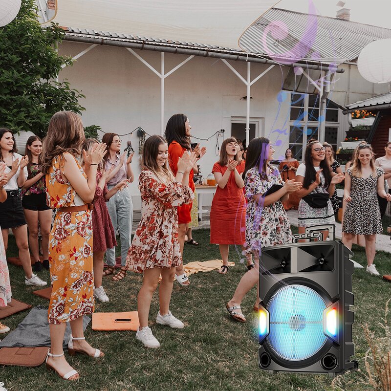 Party Speaker Manufacturer - High Sound Quality Portable RGB Speaker