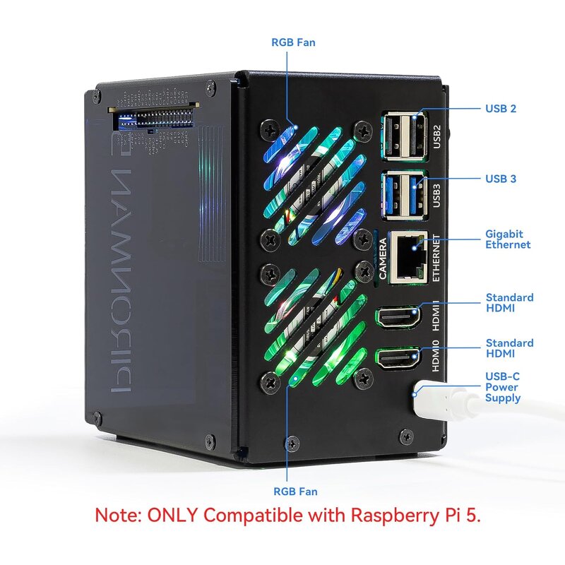 Mini PC Case Manufacturer - Custom Full Tower Case for Raspberry Pi 5