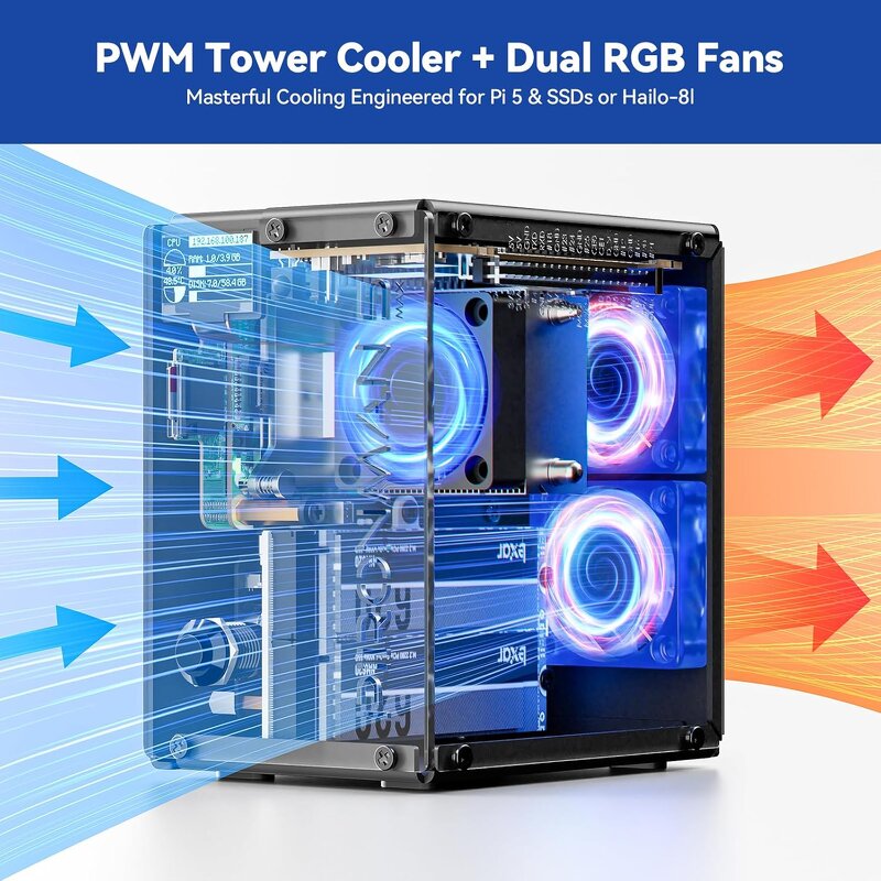 Mini PC Case Manufacturer - Custom Full Tower Case for Raspberry Pi 5