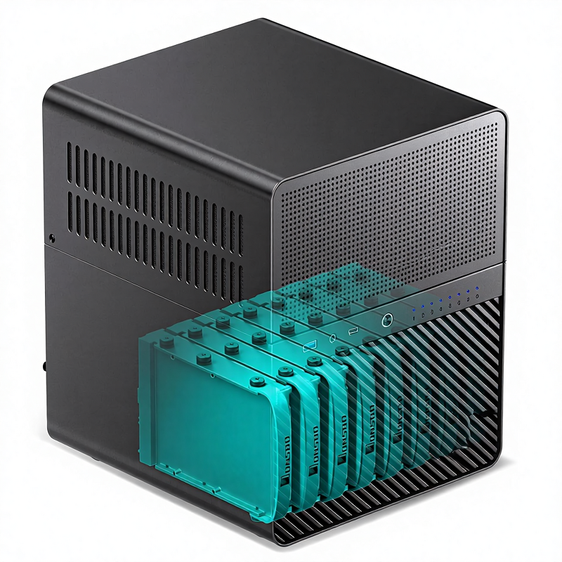 NAS Chassis Factory - OEM Mini-ITX Full Tower NAS PC Case