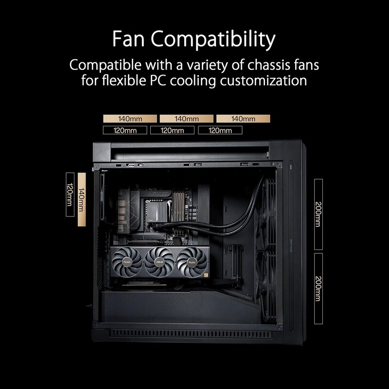 PC Case Factory - Full Tower ATX Case with Audio Front Ports