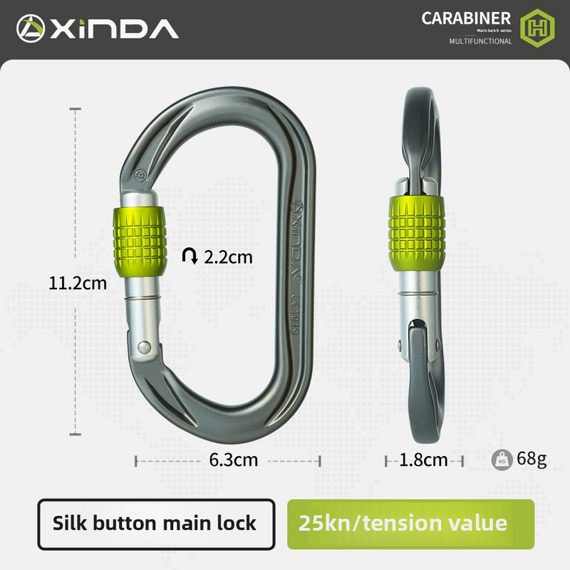 Climbing Harness Factory - Wholesale O-Shaped Main Lock Safety Gear