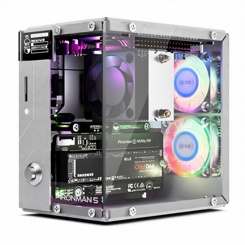 Mini PC Case Manufacturer - Custom M.2 SSD Case for Raspberry Pi 5