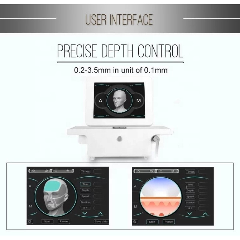 RF Microneedling Machine - OEM Gold Micro Needle Device
