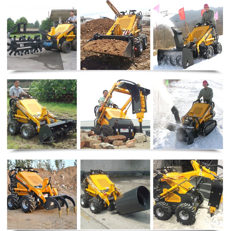 Mini Skid Steer Loader Factory - EPA Engine Track Loader Supplier