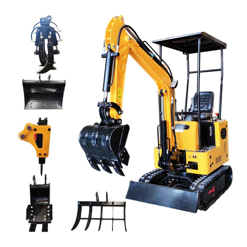 1 Ton Mini Excavator Factory - OEM China Digger Manufacturer