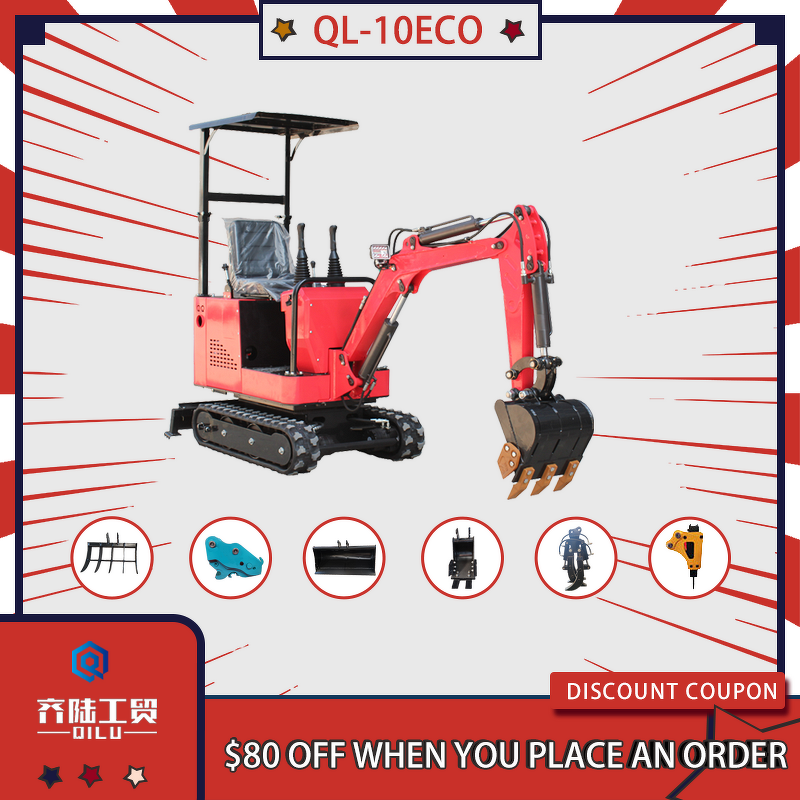 1 Ton Mini Excavator Factory - OEM Wholesale with Thumb Bucket