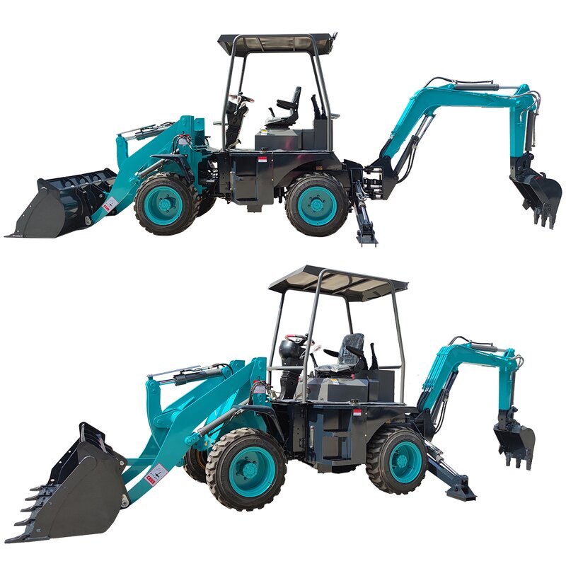 Backhoe Loader Factory - OEM Front End 4x4 Loader Supplier