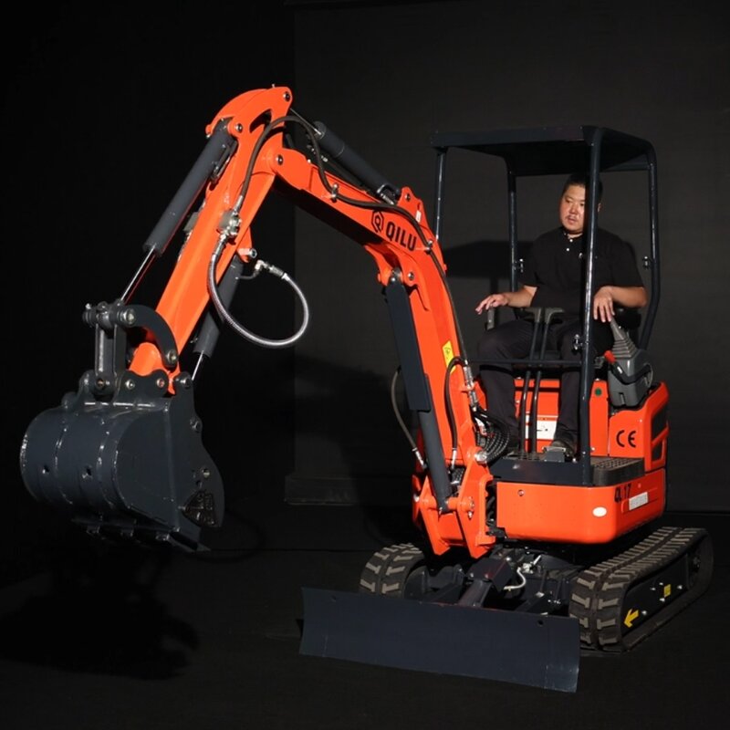 3.5 Ton Mini Excavator Factory - OEM Kubota Engine Farm Excavator