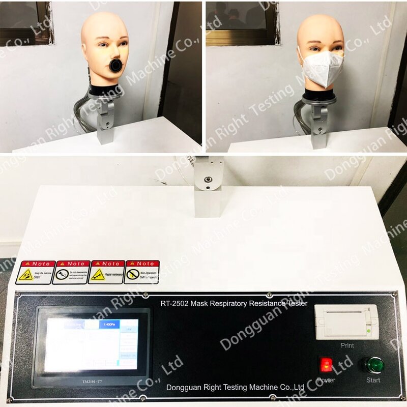 Mask Breathing Tester Factory - Airflow Respiratory Resistance