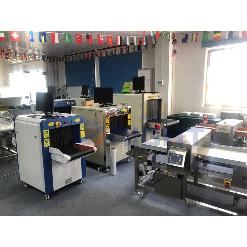 X-ray Baggage Scanner Factory - Airport Security Conveyor