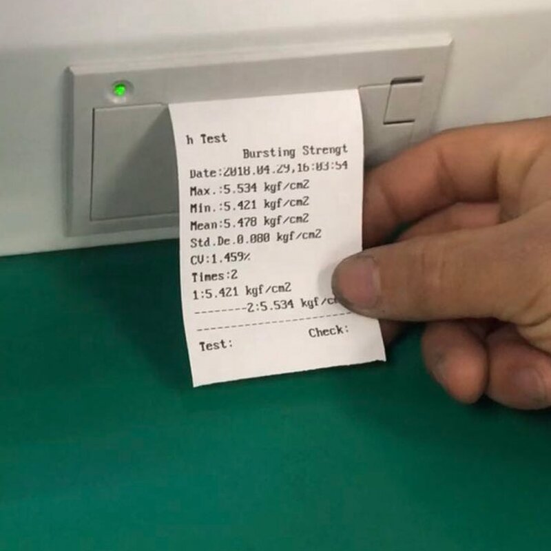 Mullen Burst Tester Factory - Hydraulic Digital Paper