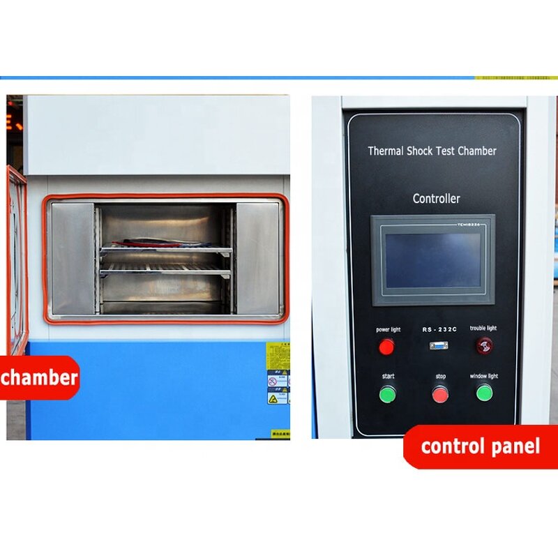 Thermal Shock Chamber Factory - 2 Zones Liquid Heat Cold